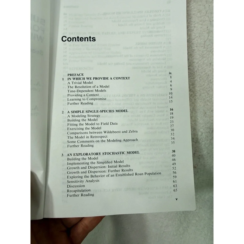 Building Models for Conservation and Wildlife Management 2nd Edition 1991‎